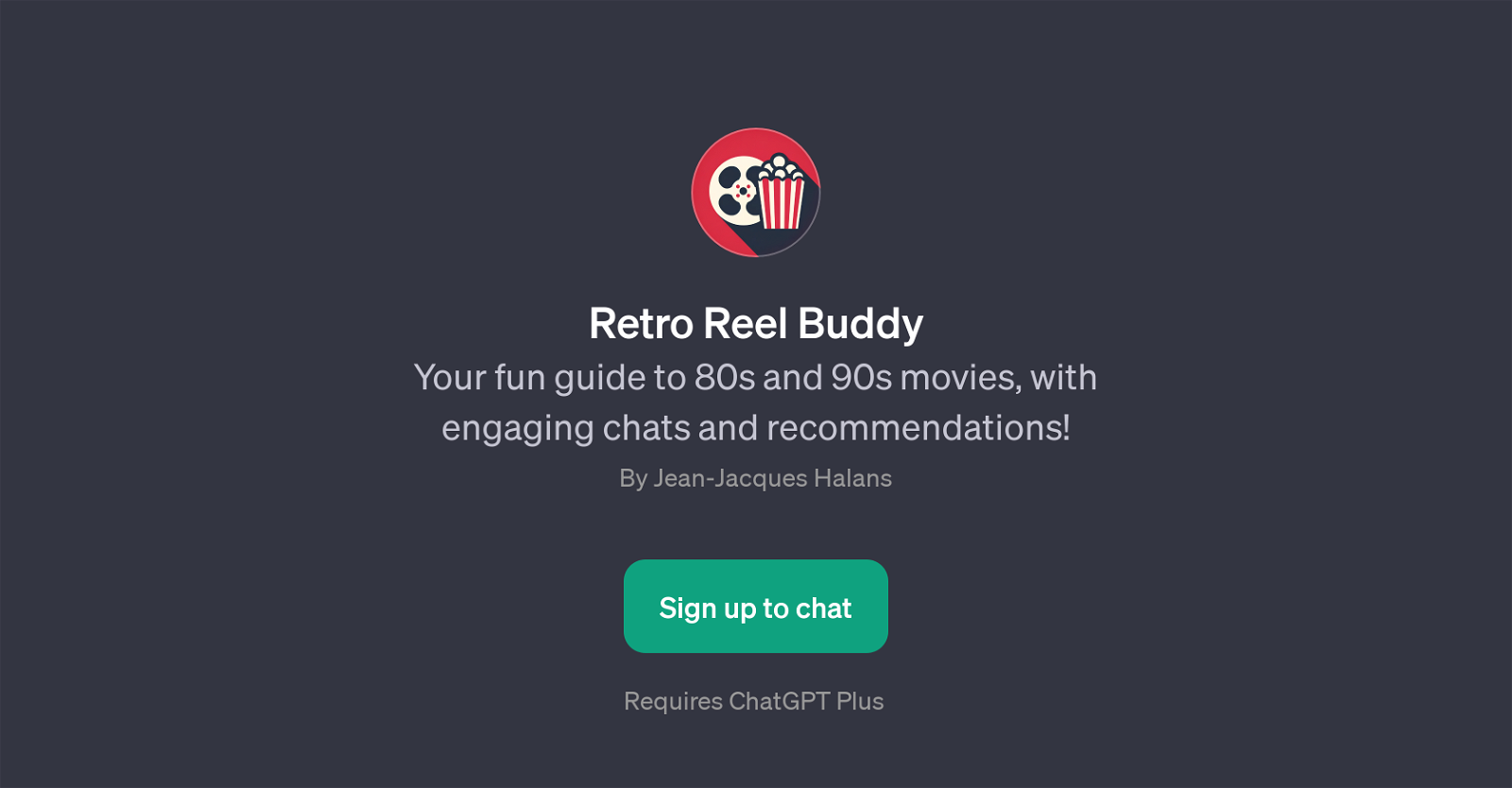 Retro Reel Buddy website