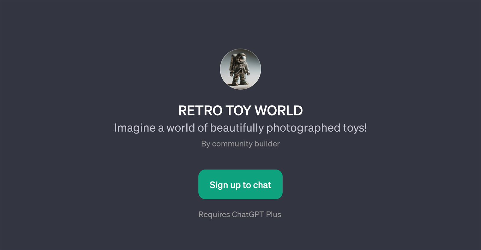 RETRO TOY WORLD website