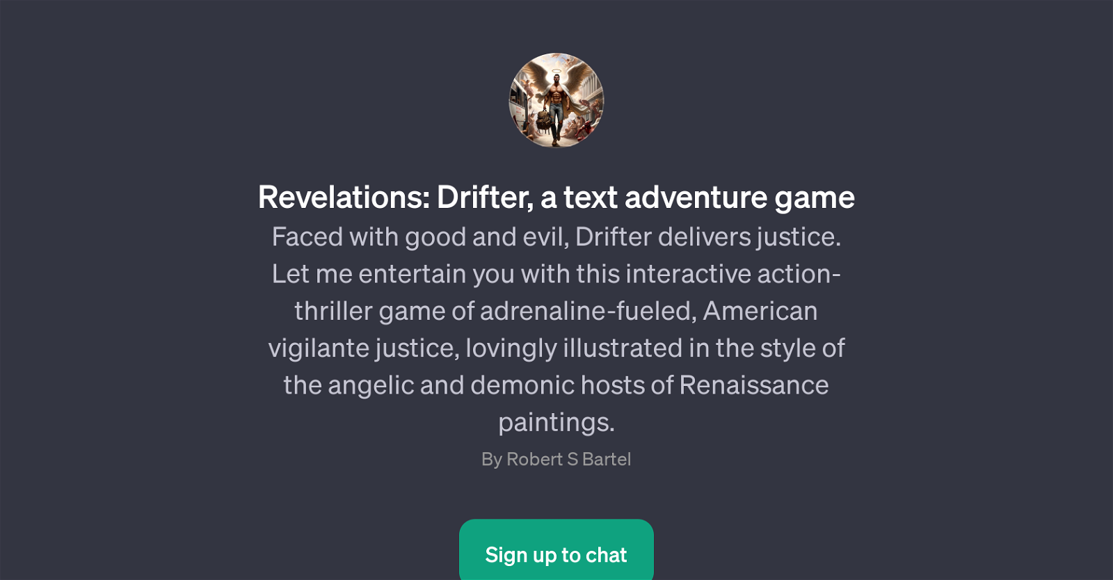 Revelations: Drifter website