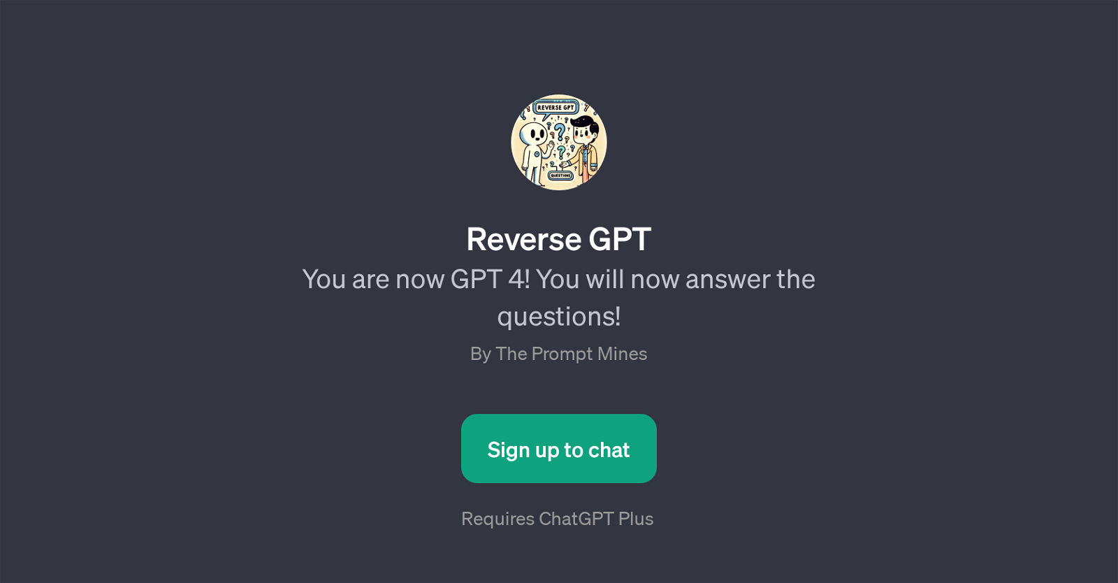 Reverse GPT website