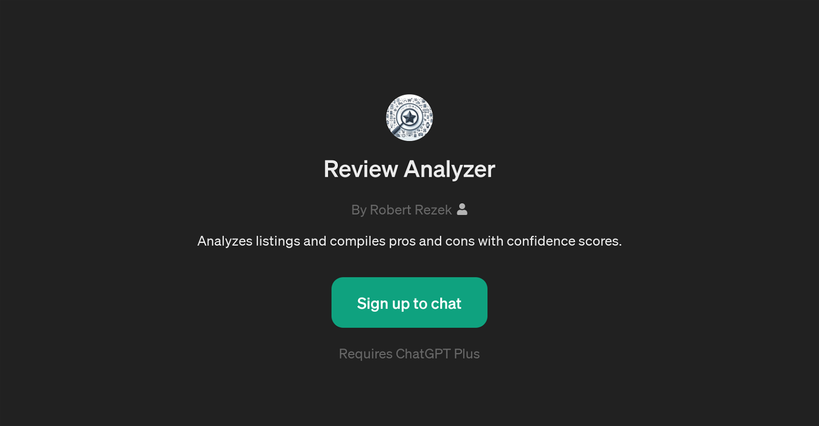 Review Analyzer website
