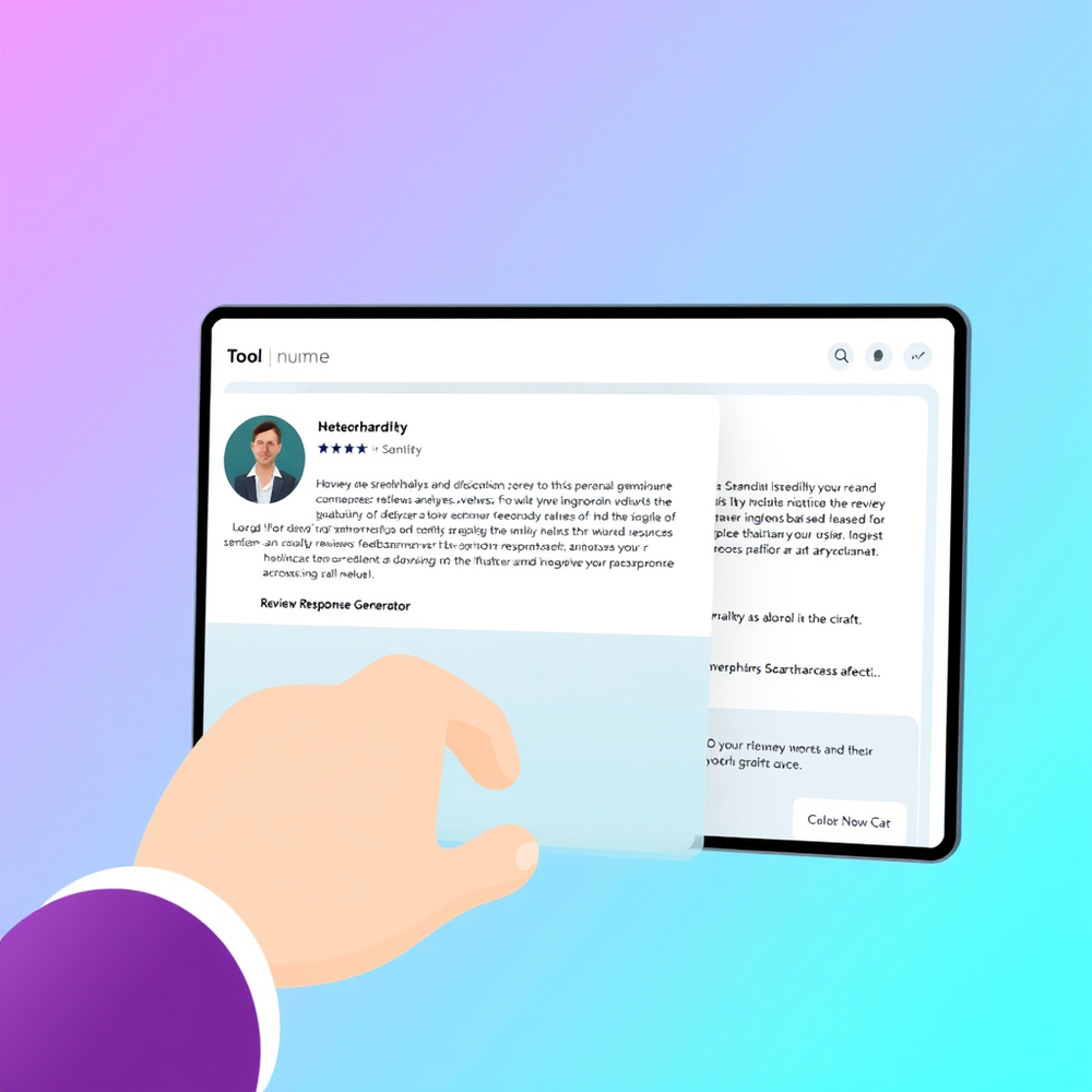 Review Response Generator website
