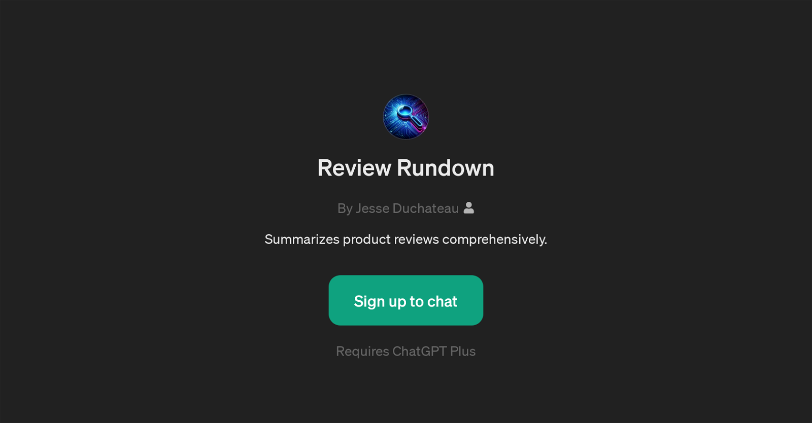 Review Rundown website
