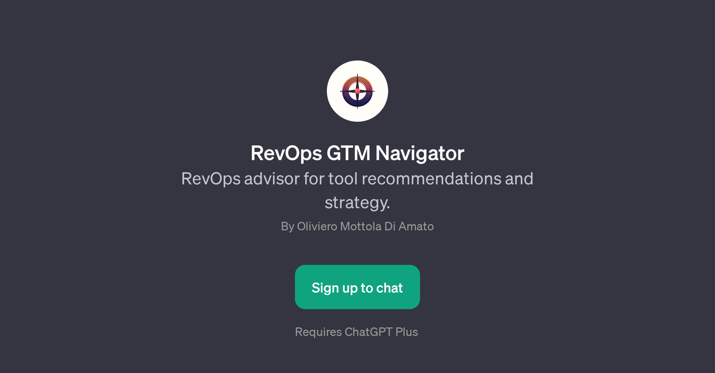 RevOps GTM Navigator website