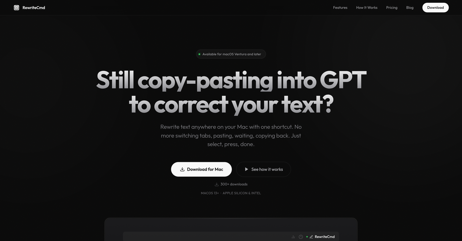 RewriteCmd website