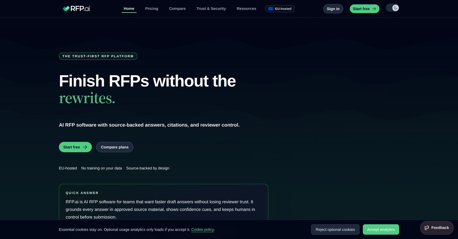 RFP.ai website