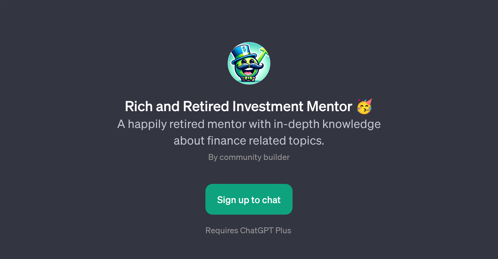 Rich and Retired Investment Mentor website
