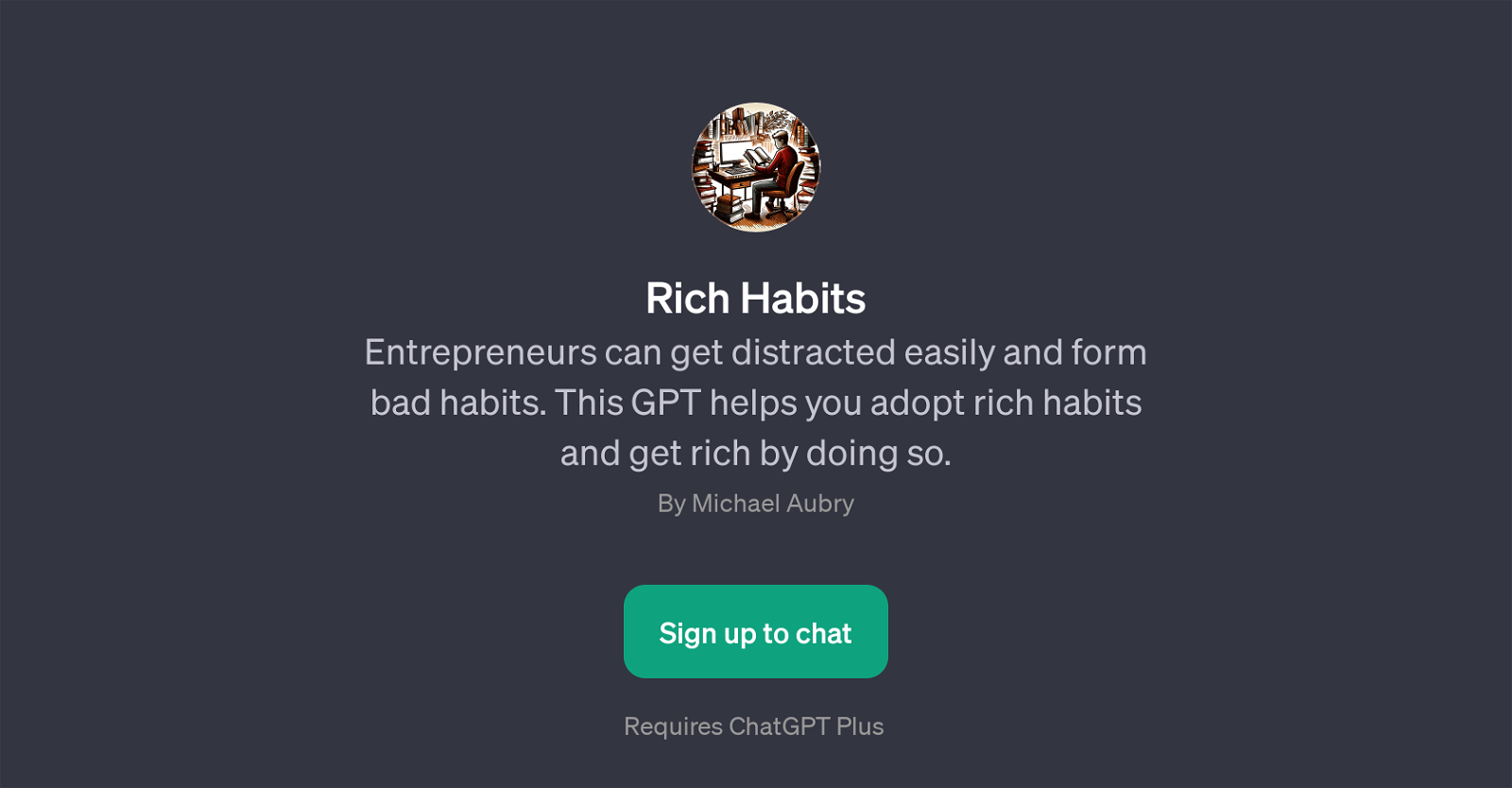 Rich Habits website