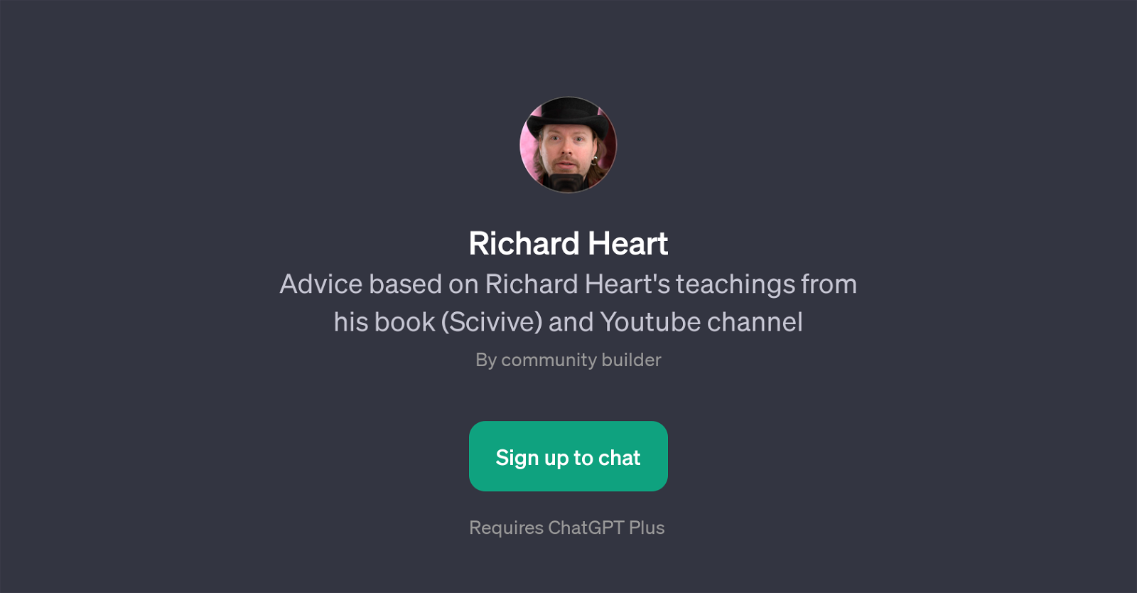 Richard Heart website
