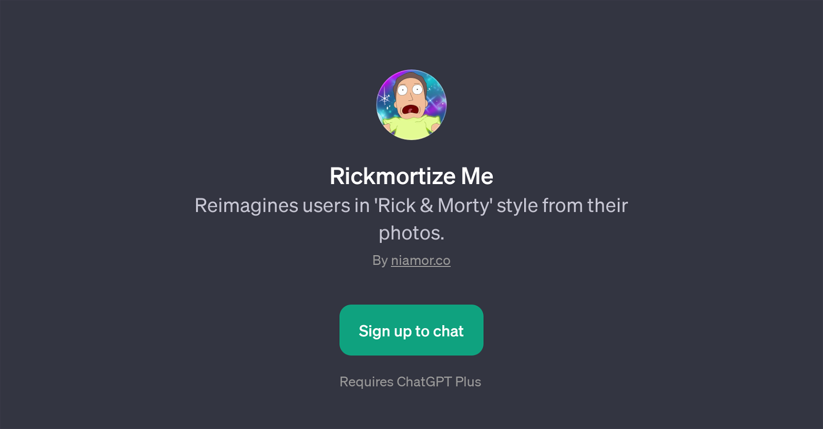 Rickmortize Me website