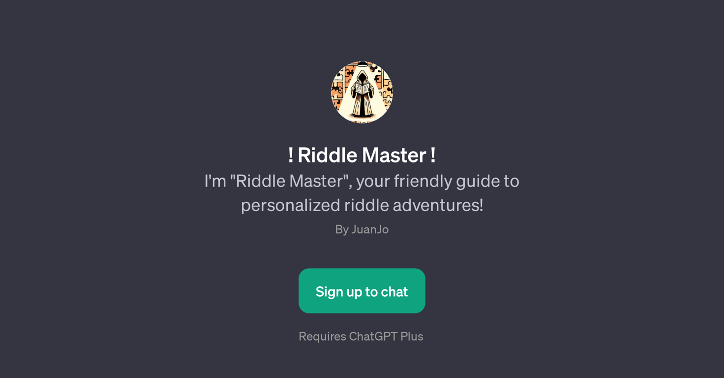 Riddle Master website