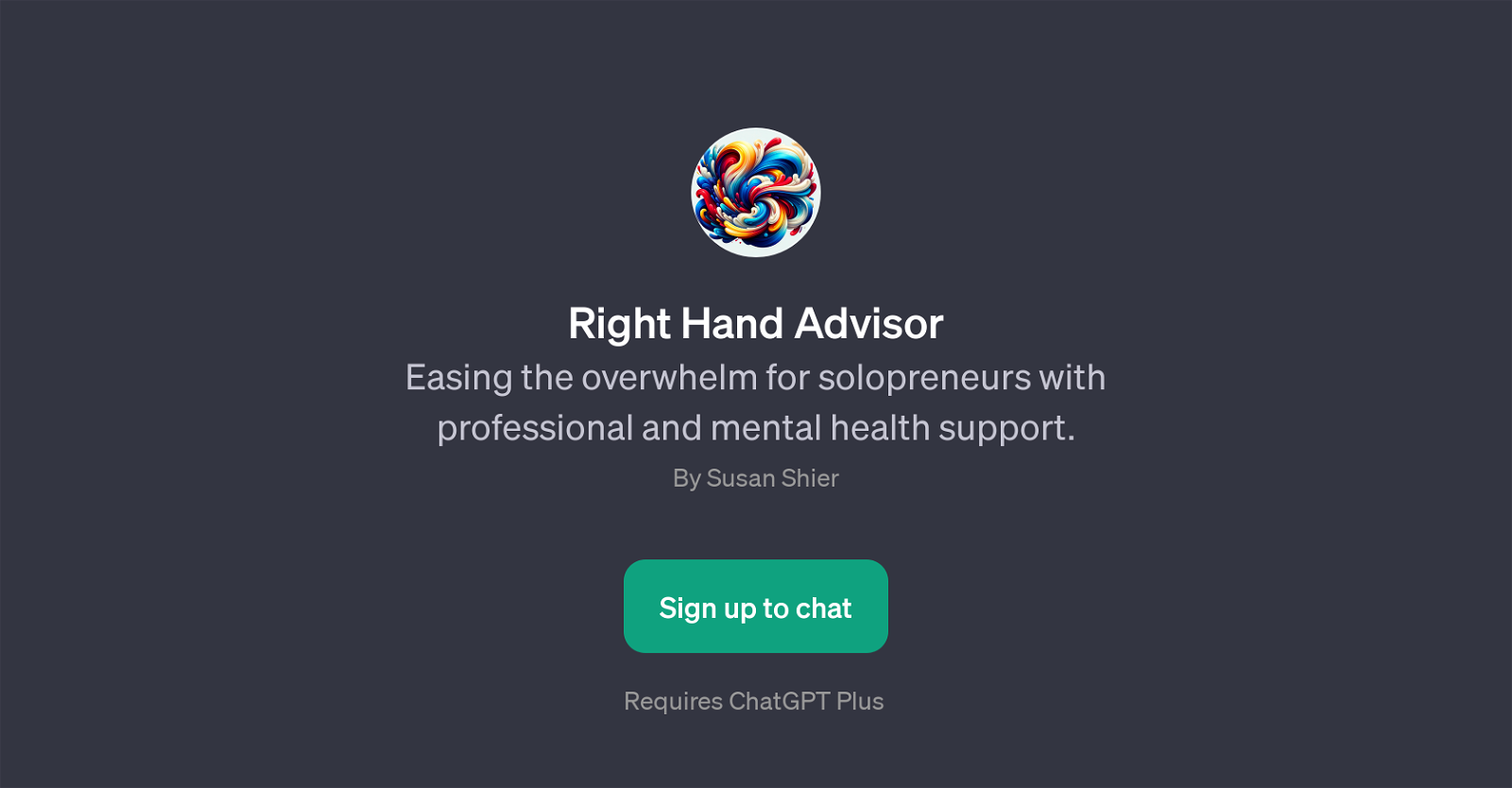 Right Hand Advisor website