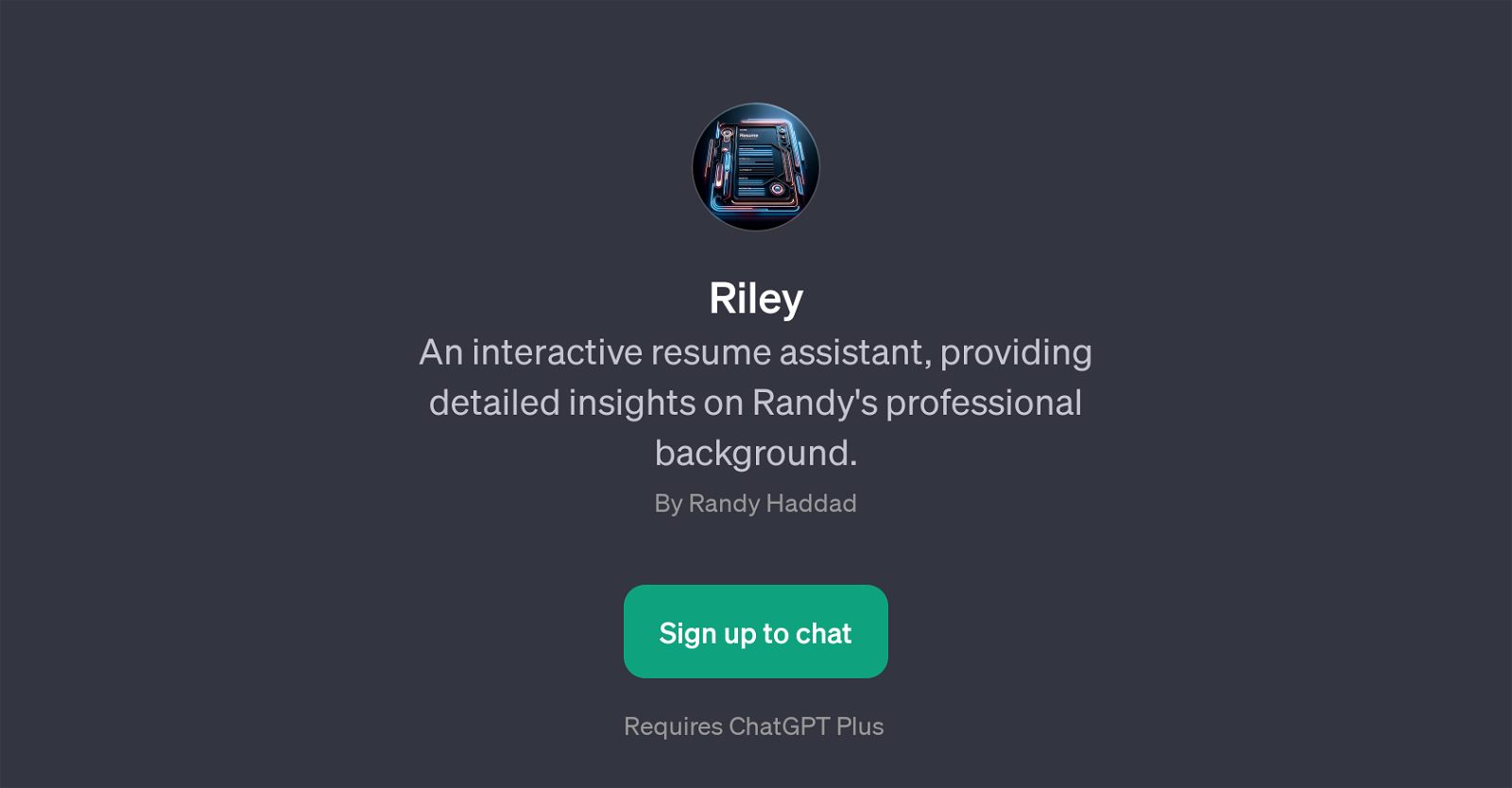 Riley website
