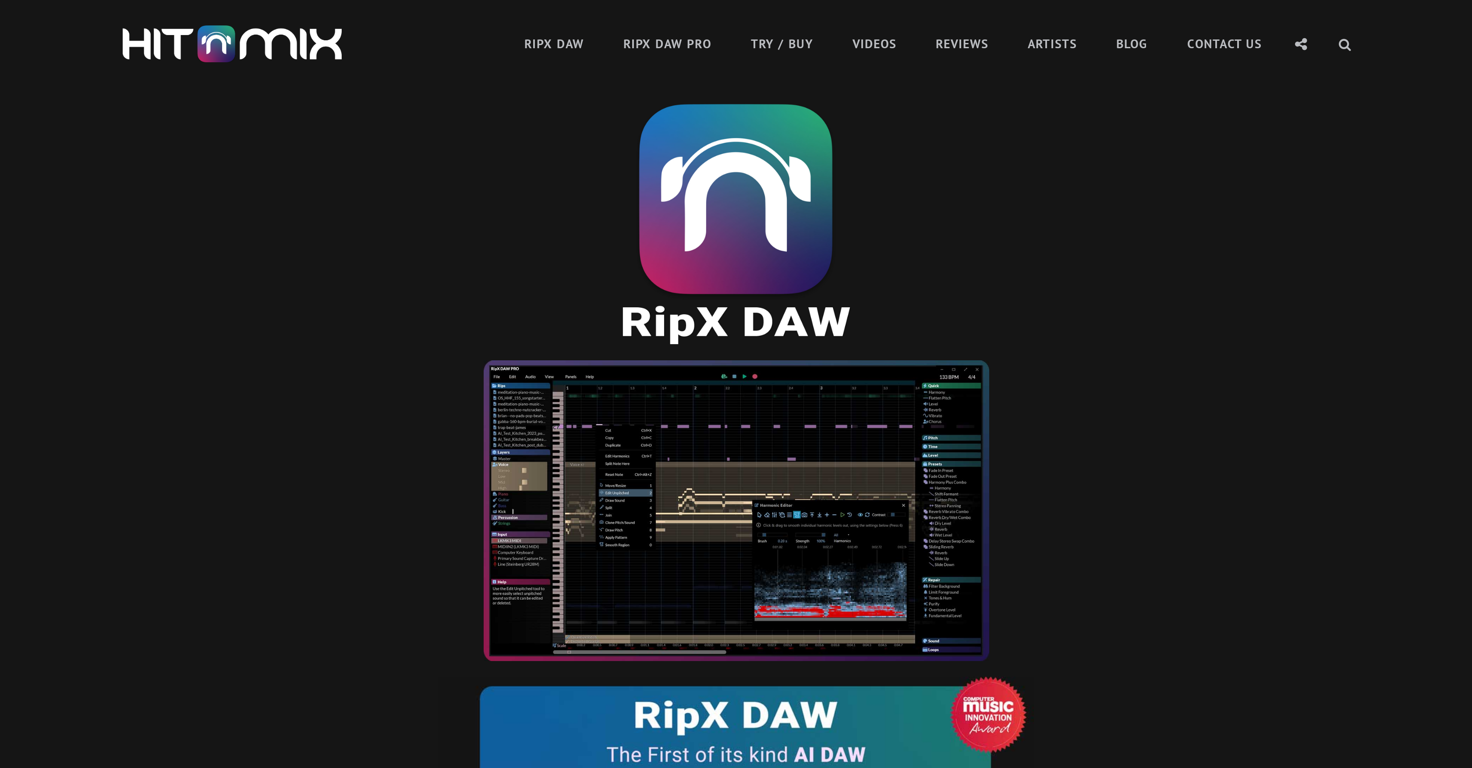 RipX website