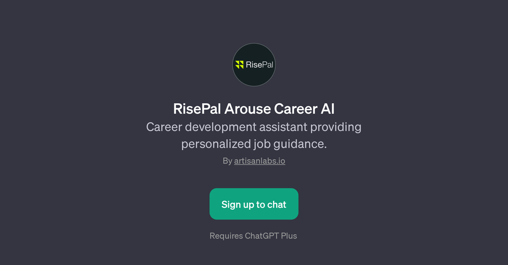 RisePal Arouse Career AI website