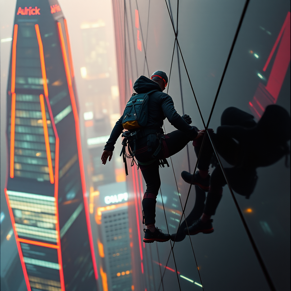 Rising Through Neon Heights website