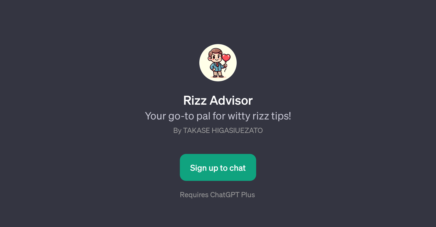 Rizz Advisor website