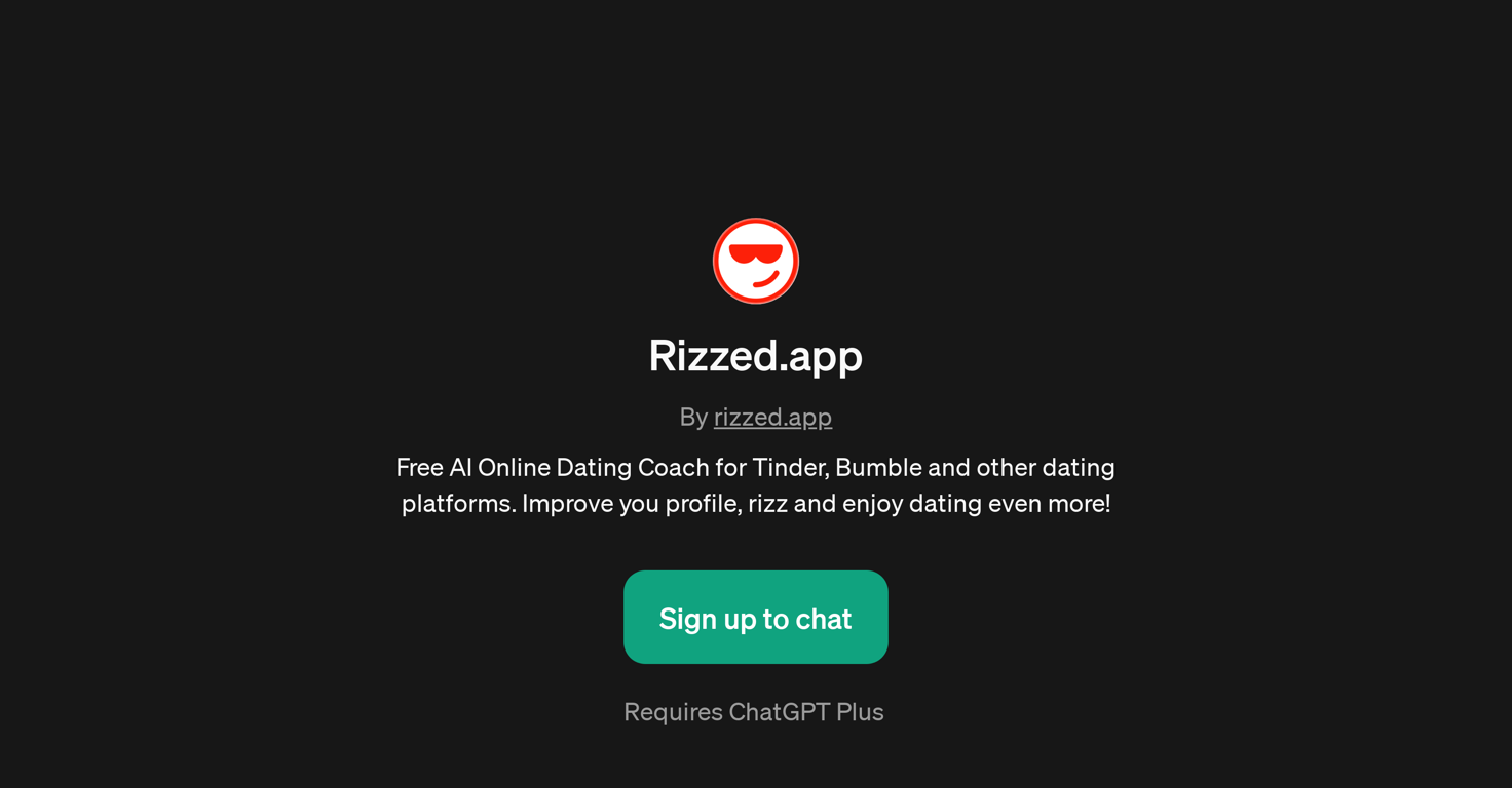 Rizzed.app website