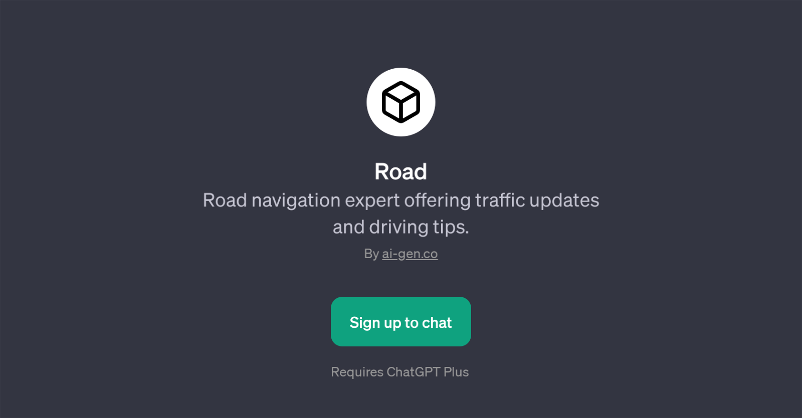 Road website
