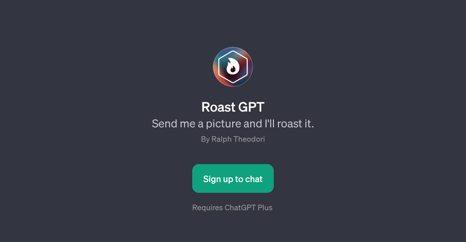 Roast GPT website