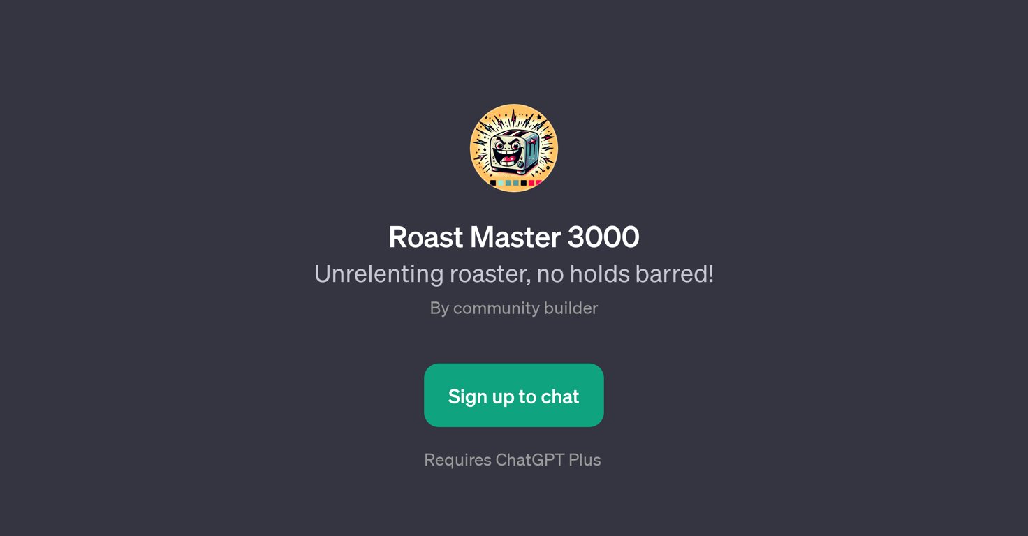 Roast Master 3000 website