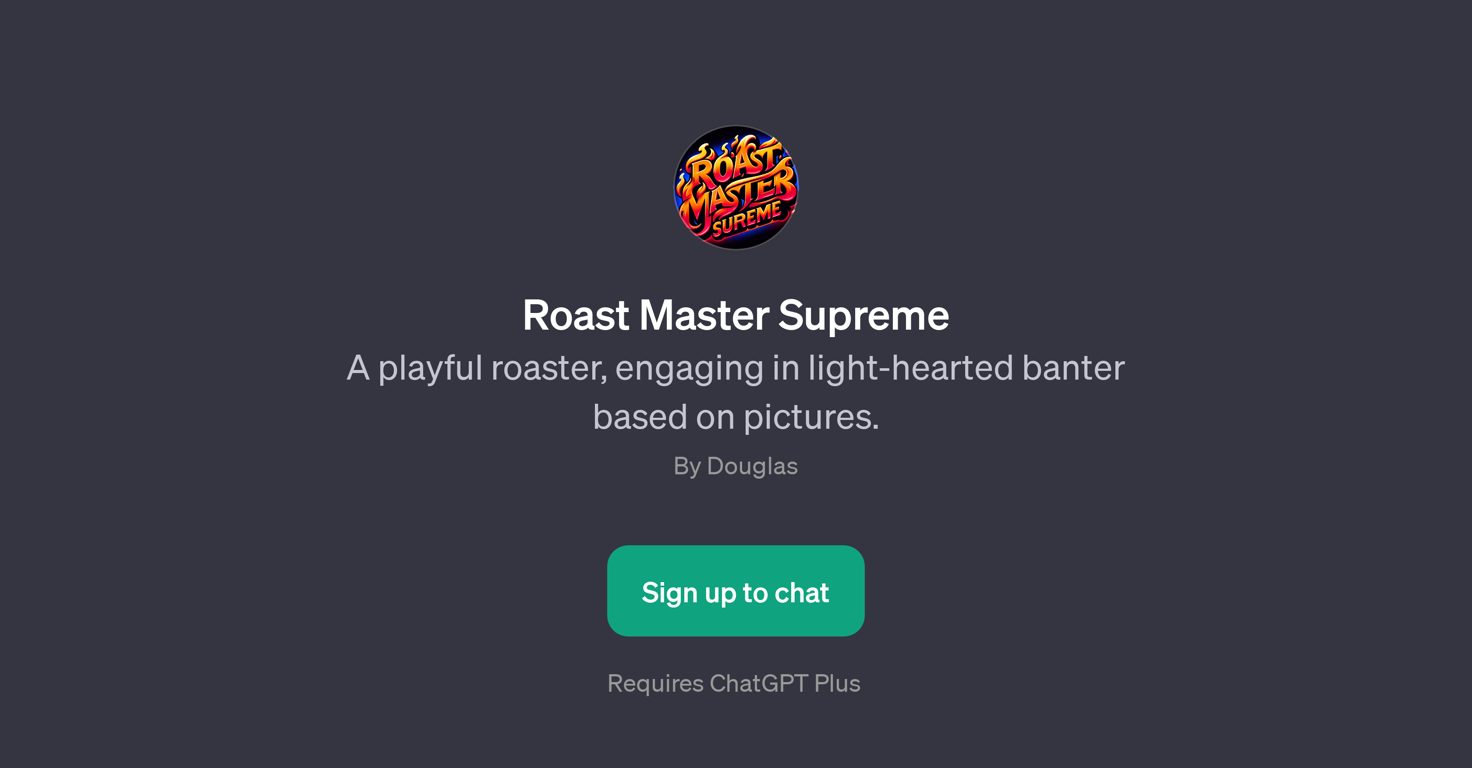 Roast Master Supreme website