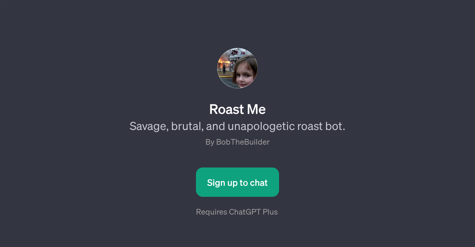 Roast Me website