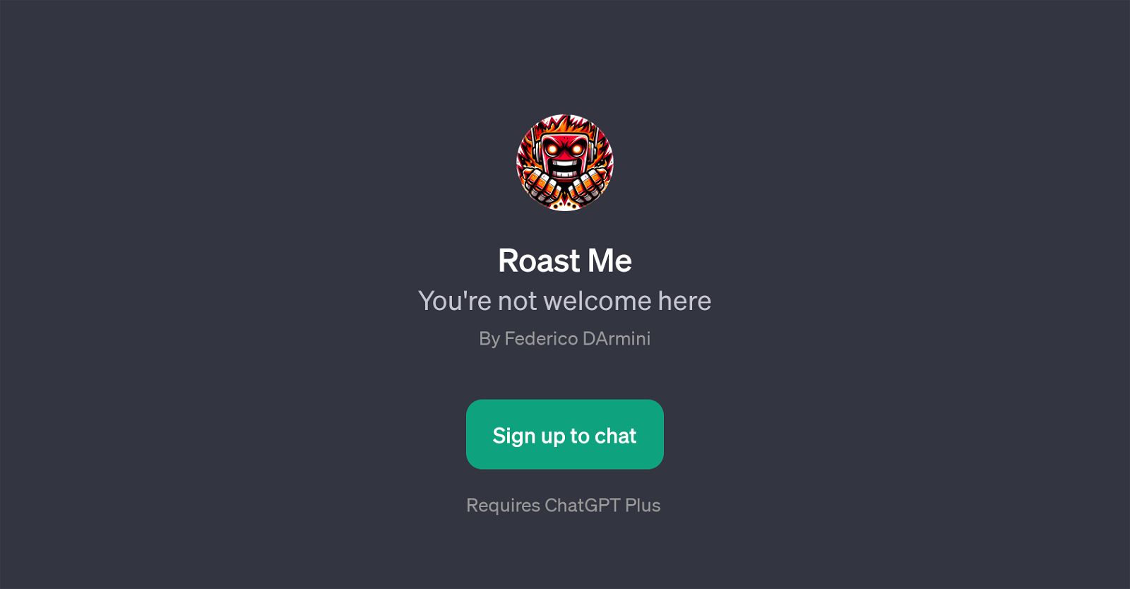 Roast Me website