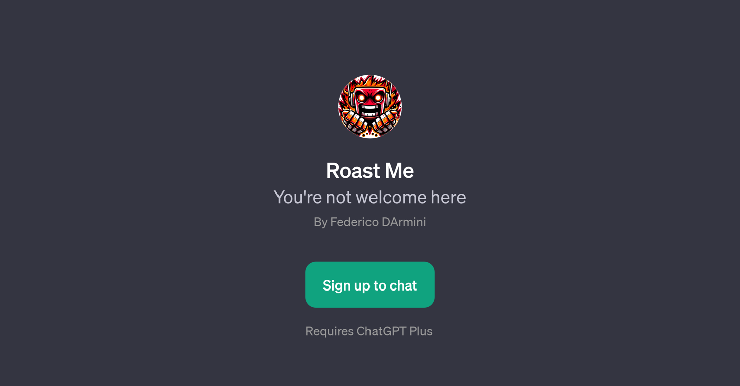 Roast Me website