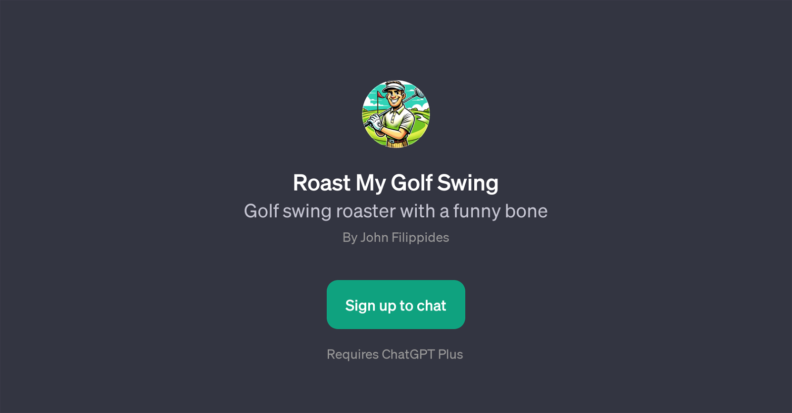 Roast My Golf Swing website