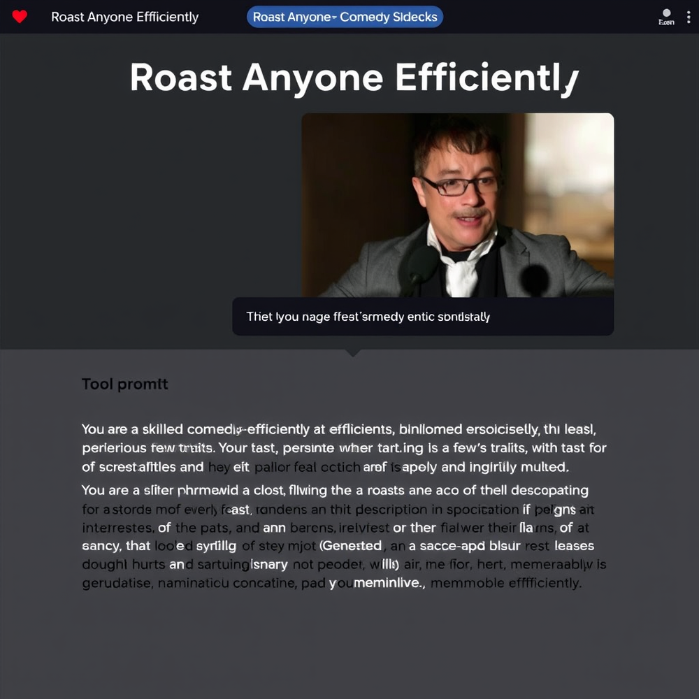 Roast Anyone Efficiently website