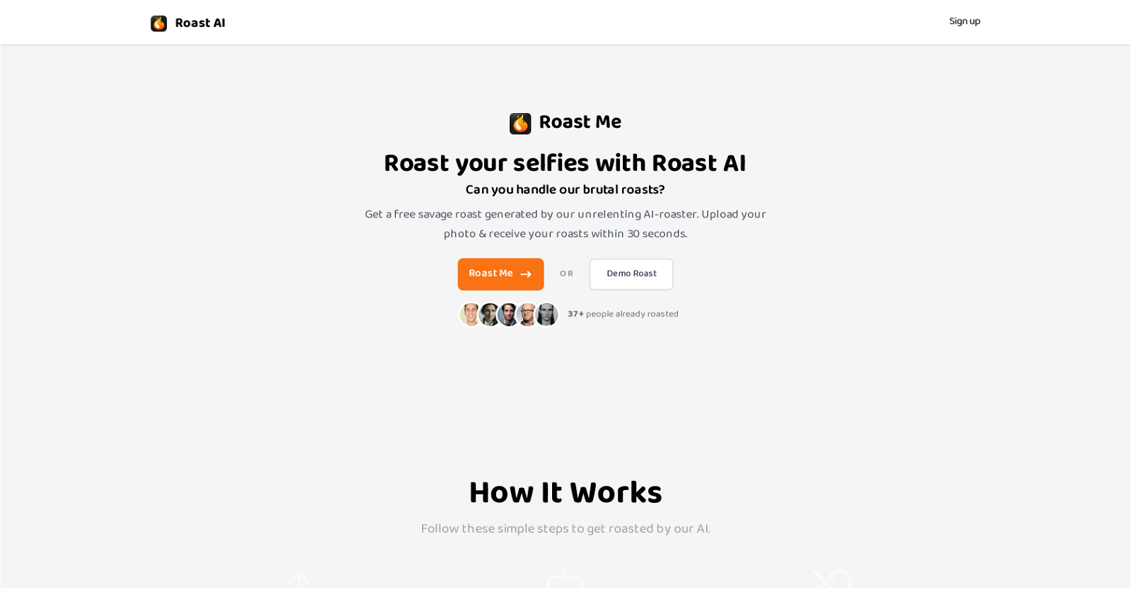 RoastAI.app website