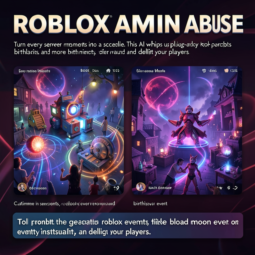 ROBLOX ADMIN ABUSE website