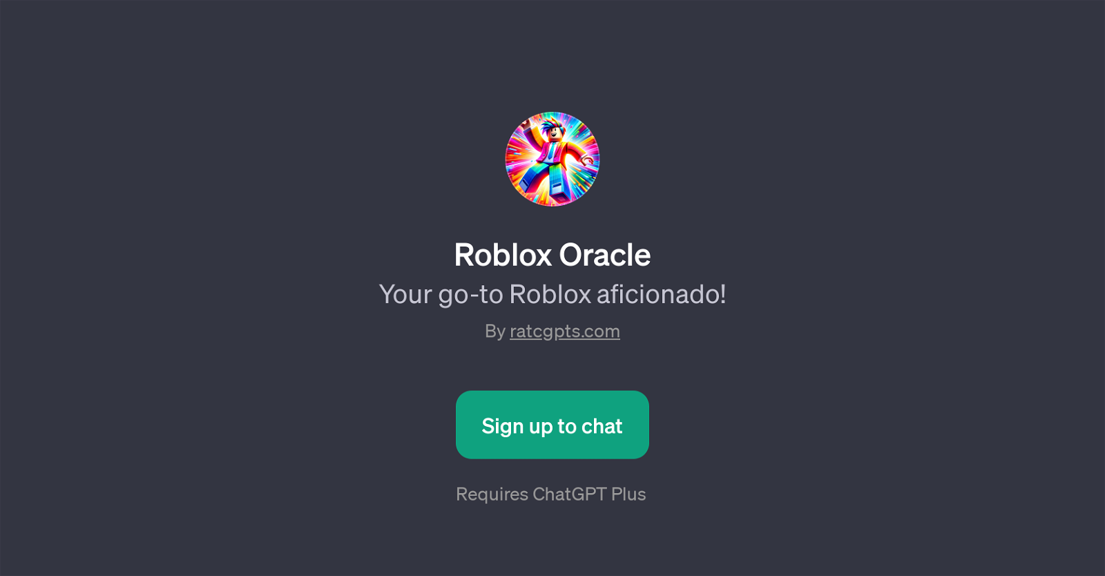Roblox Oracle website