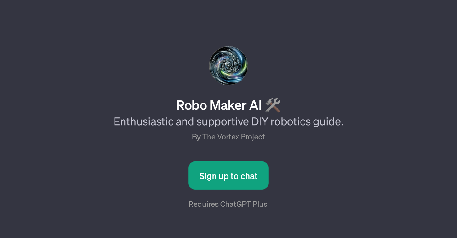 Robo Maker AI website