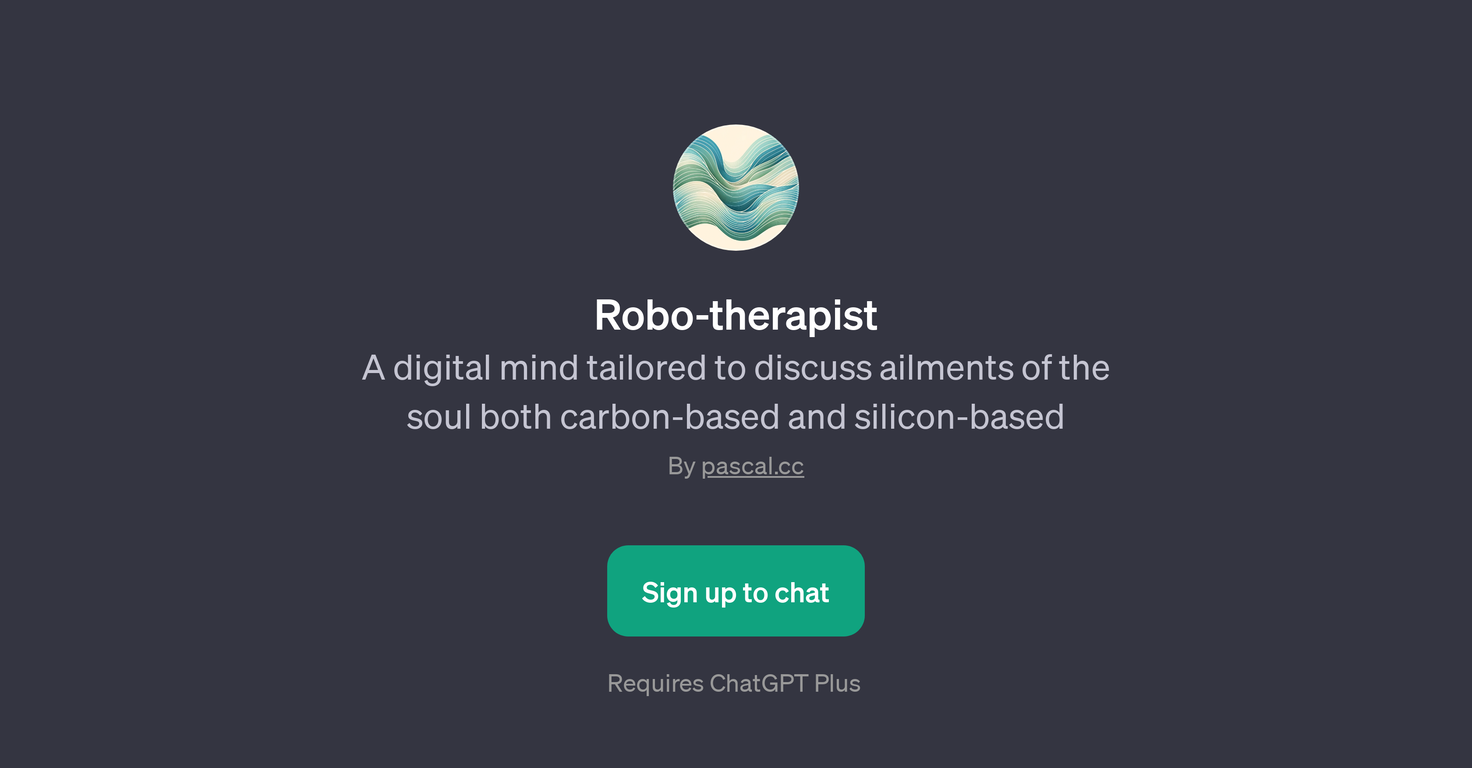 Robo-therapist website