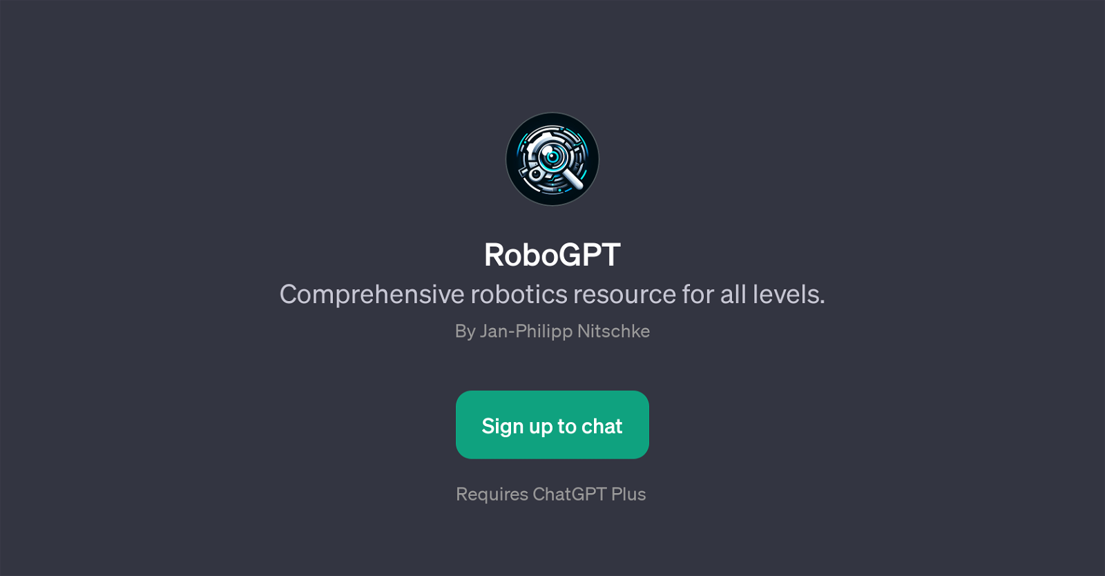 RoboGPT website
