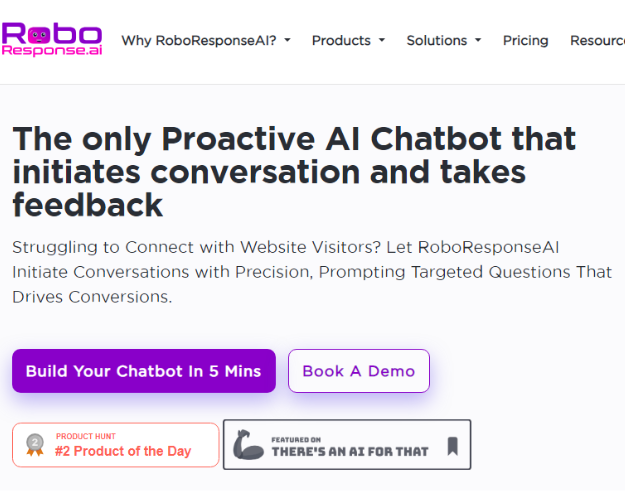 RoboresponseAI website