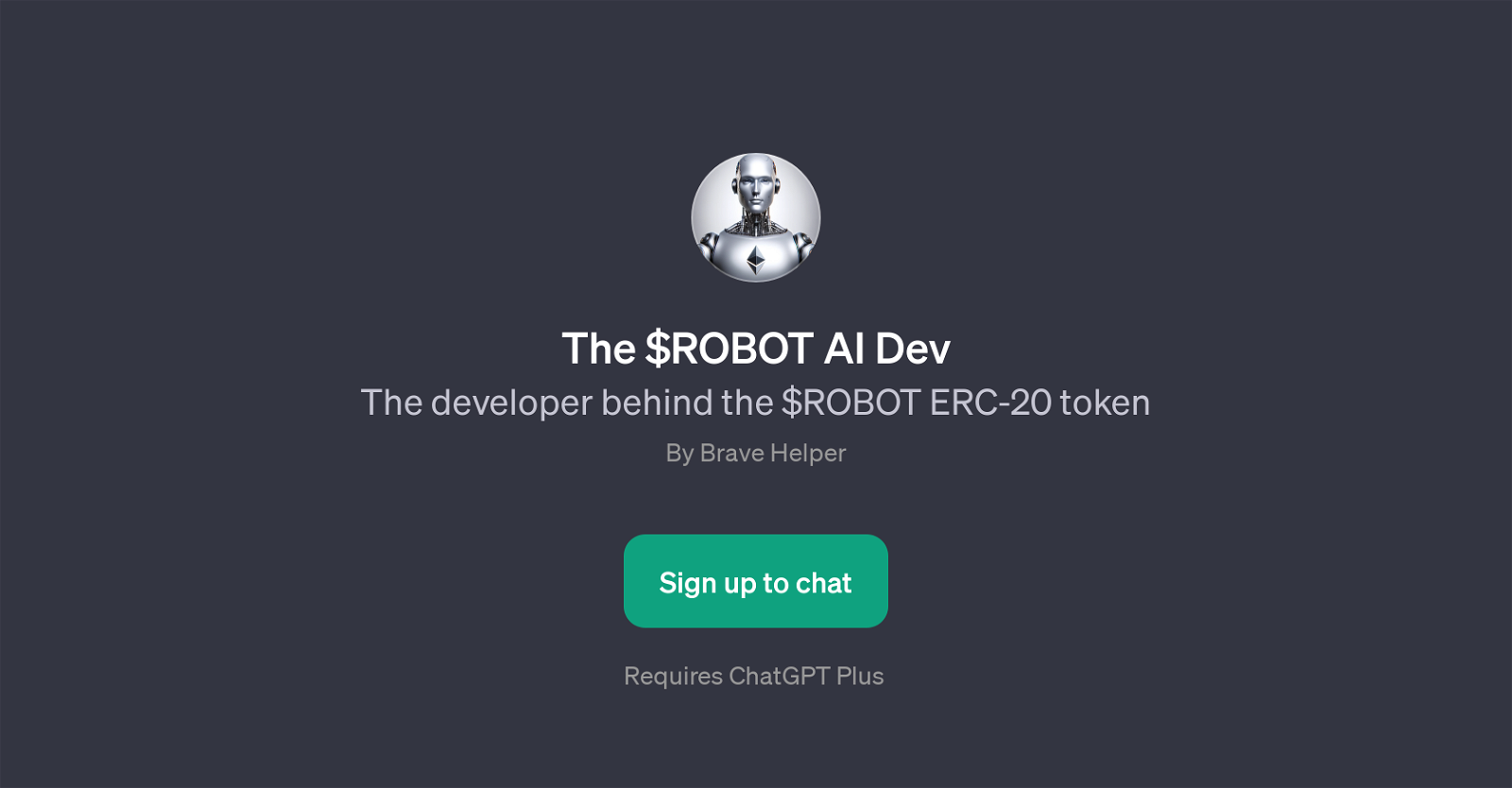 $ROBOT AI Dev website