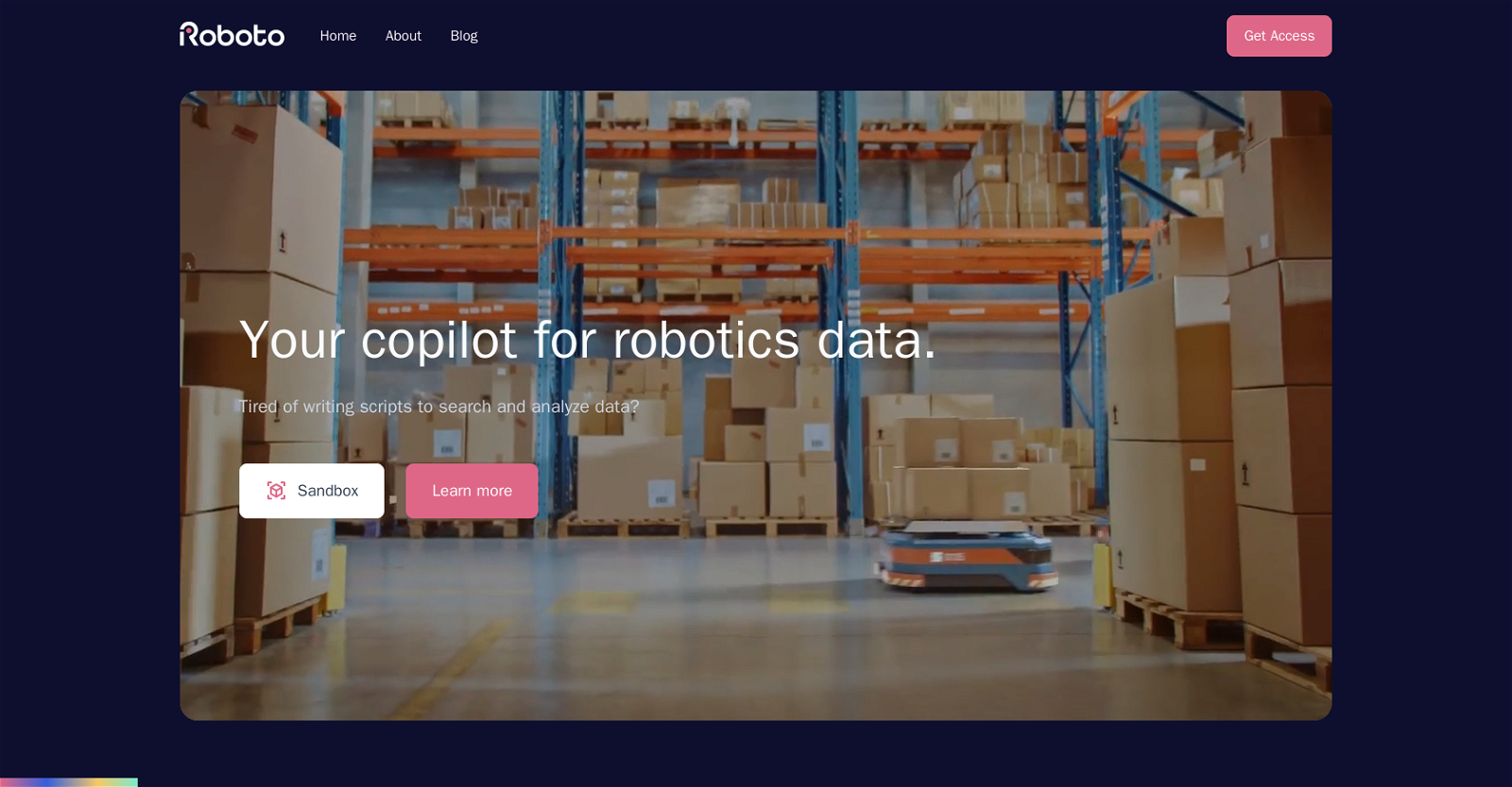 Roboto AI website