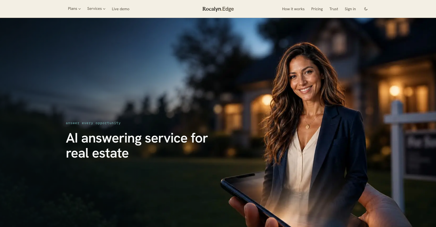 Rocalyn Edge website