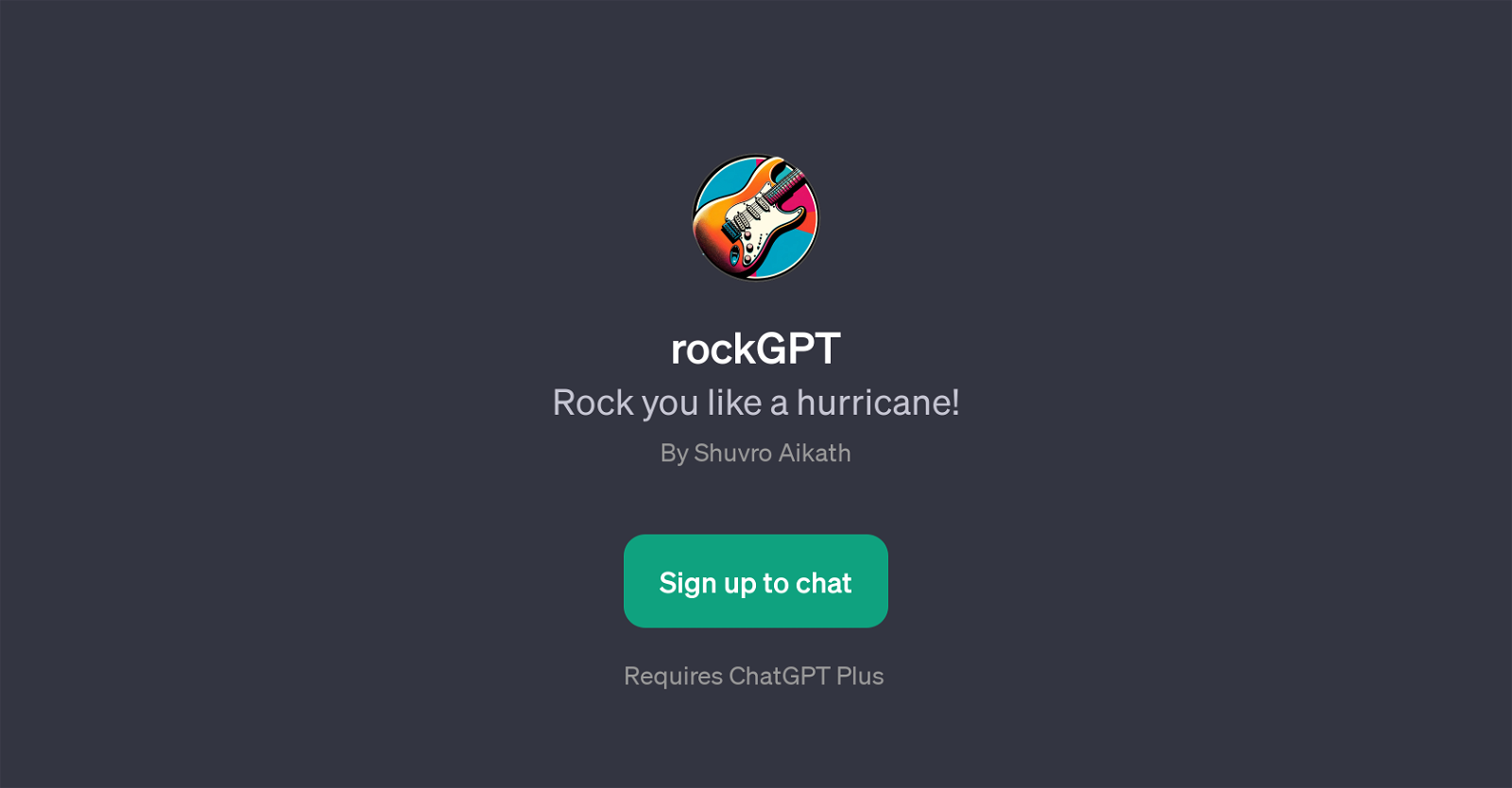 rockGPT website