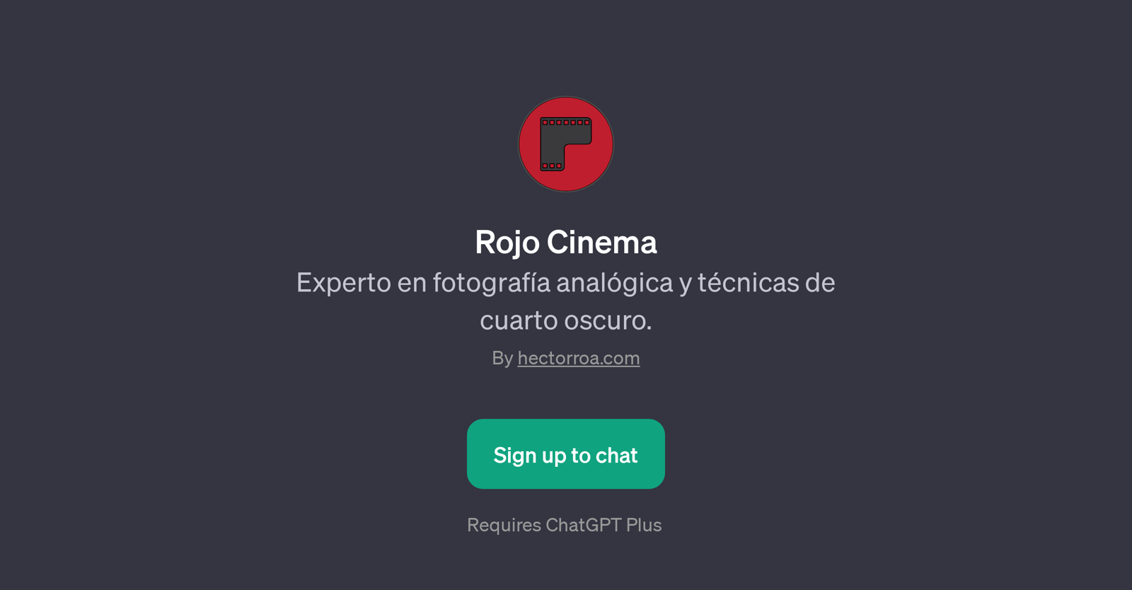 Rojo Cinema website