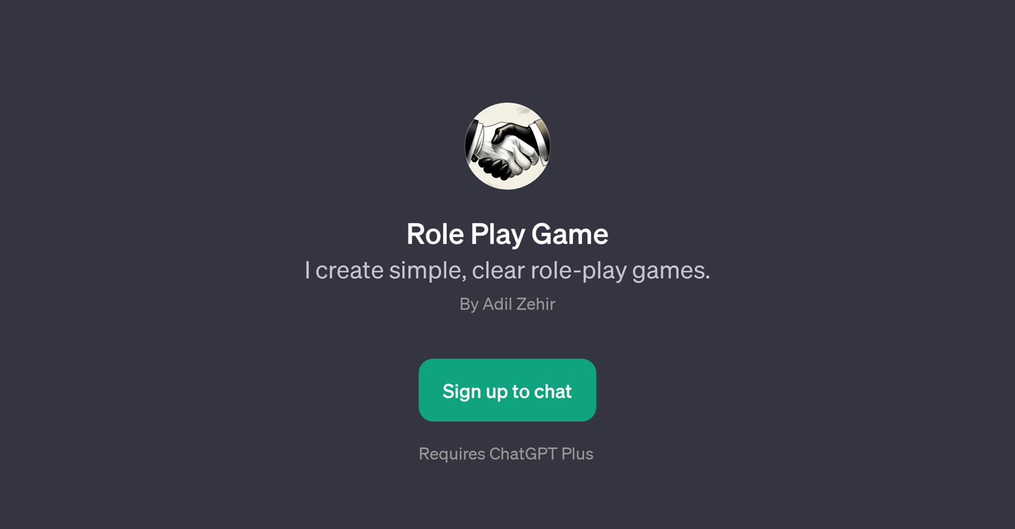 Role Play Game website