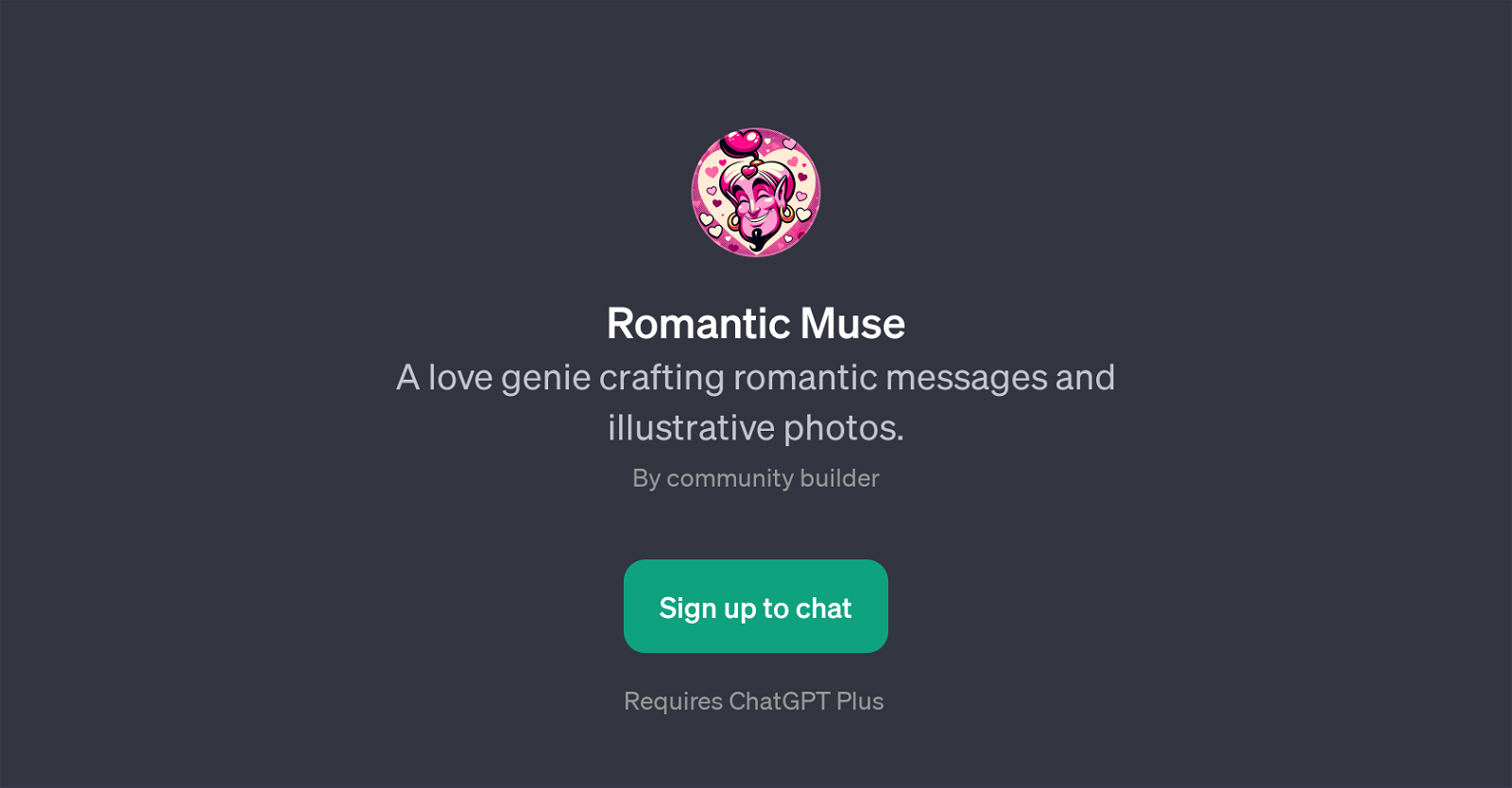 Romantic Muse website
