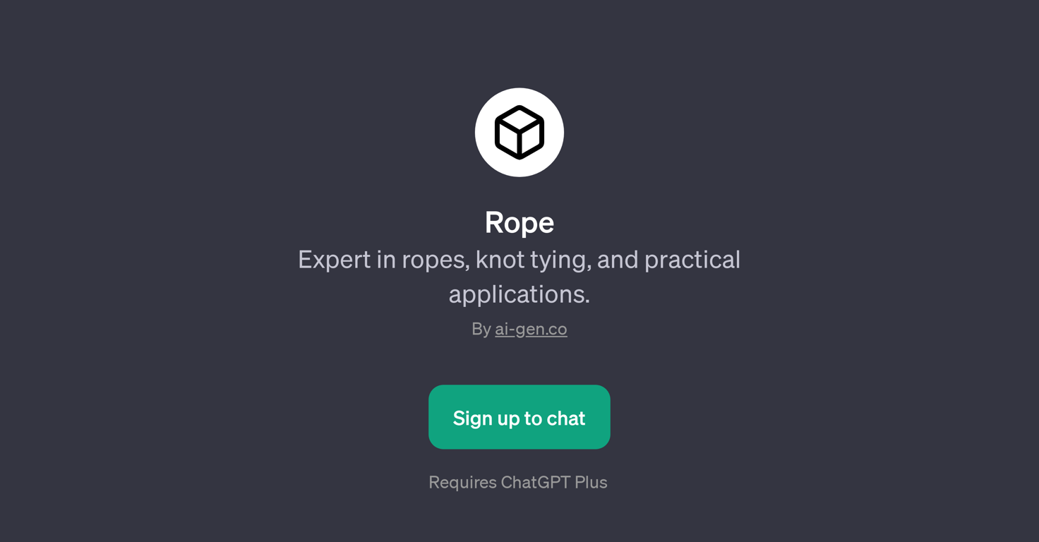 Rope website