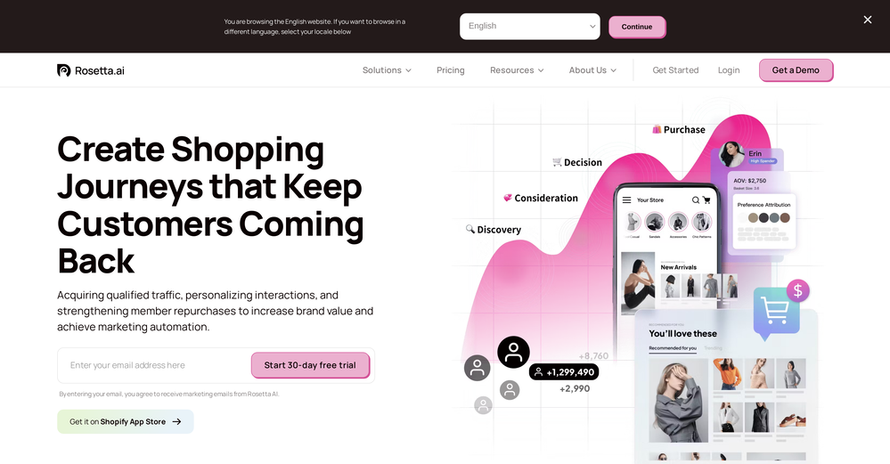 Rosetta website