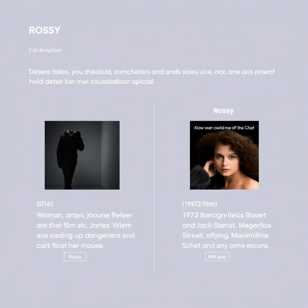 Rossy website