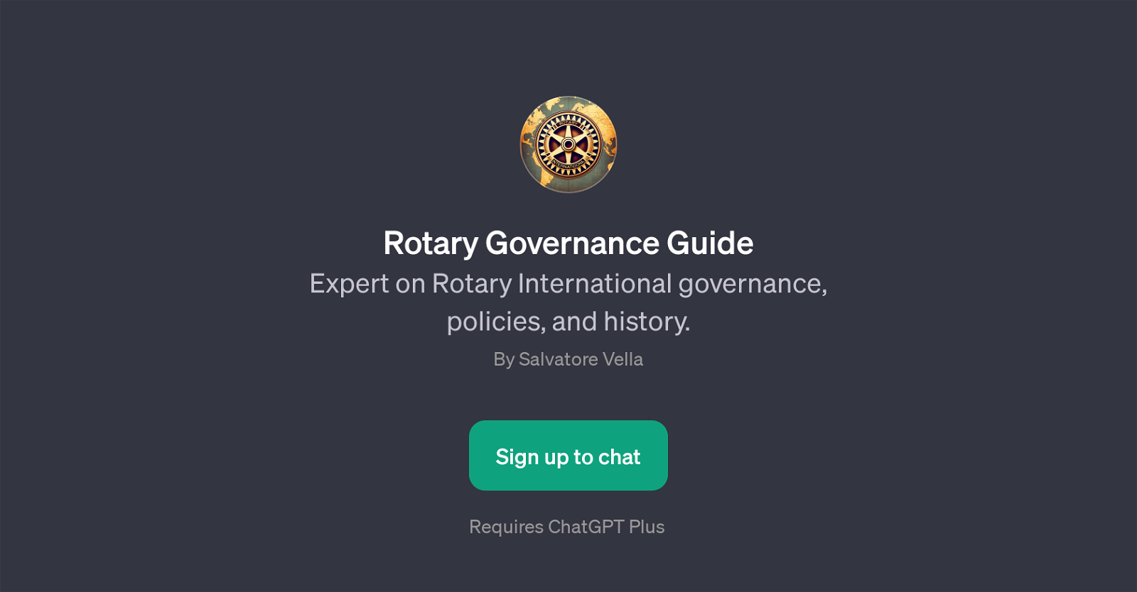 Rotary Governance Guide website