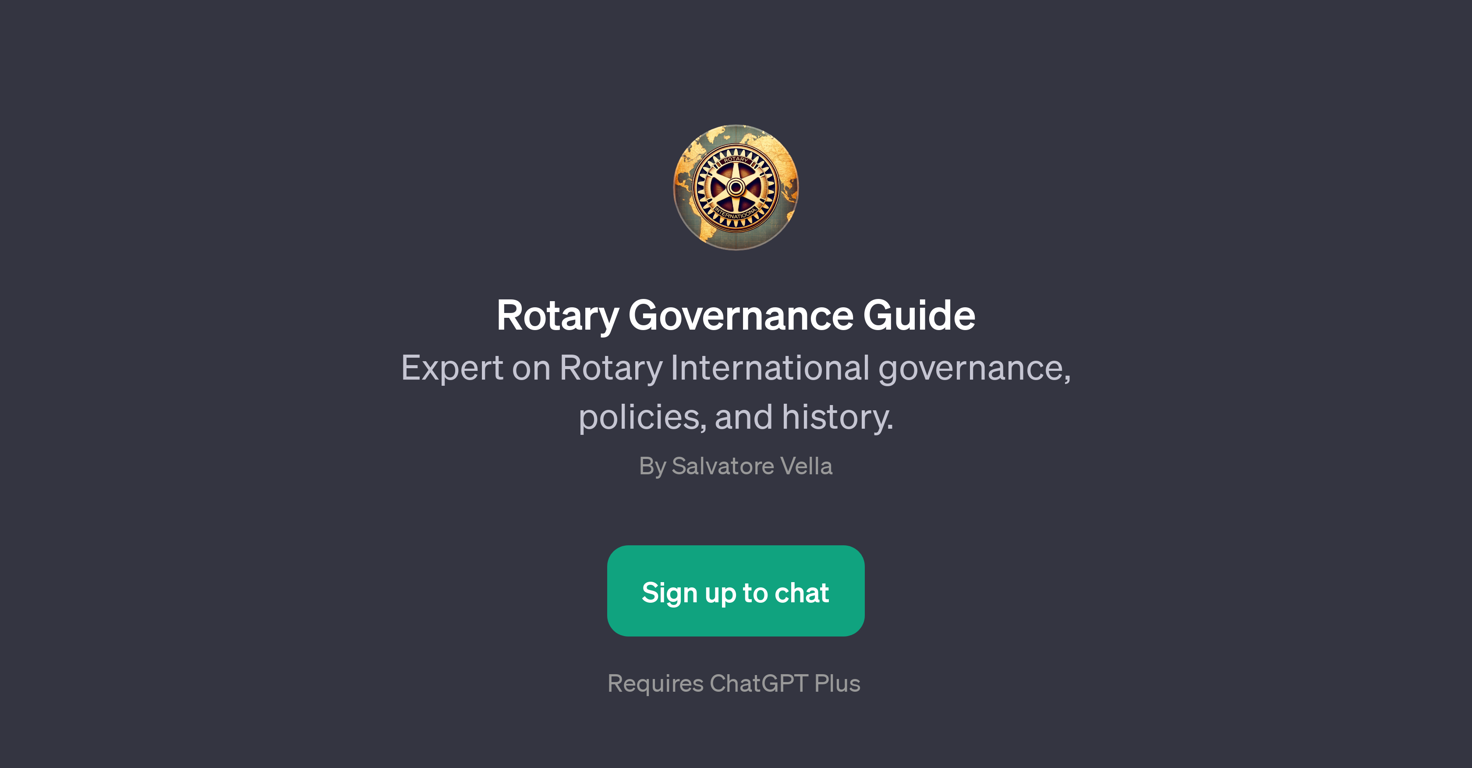 Rotary Governance Guide website